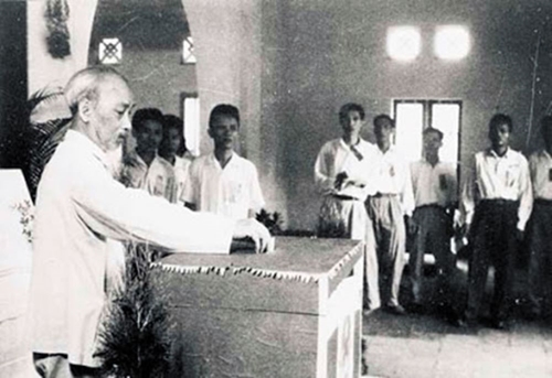 Ngày 6-1-1946: Ngày diễn ra cuộc Tổng tuyển cử đầu tiên